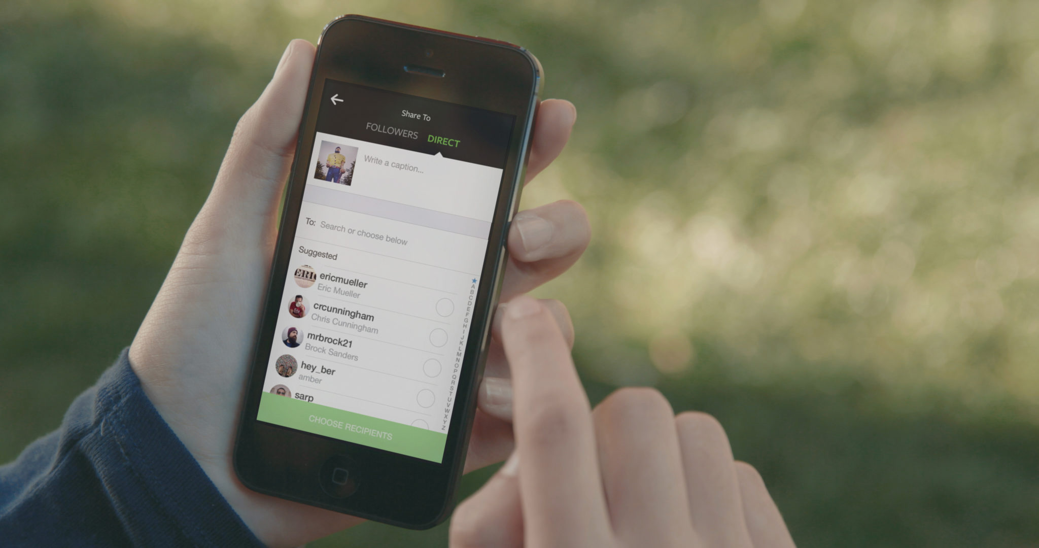 Fotos “não quadradas” e links chegam às mensagens do Instagram