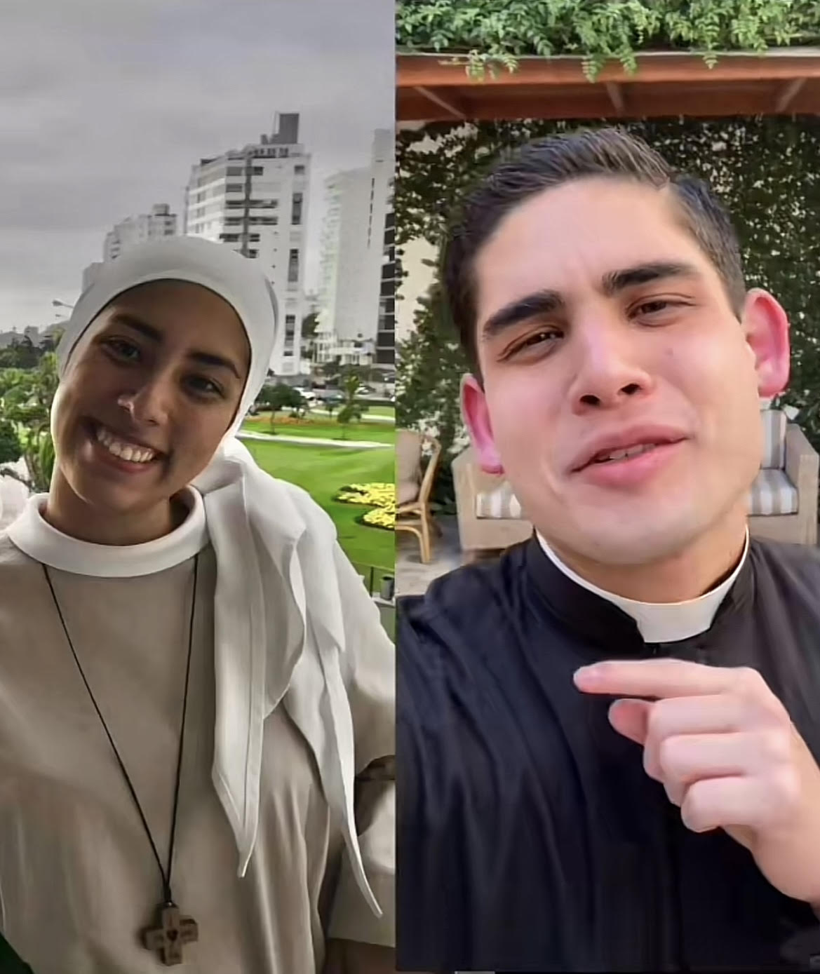 Ele queria ser padre, ela estudava para ser freira. Abandonaram a Igreja e agora vivem uma história de amor