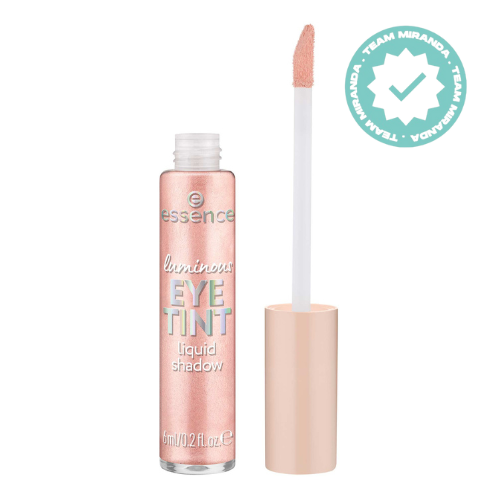 Essence, Luminous Eye Tint Sombra Líquida, tom 1 Dazzling Rose