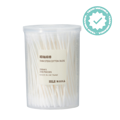 Muji, Cotonetes Finos