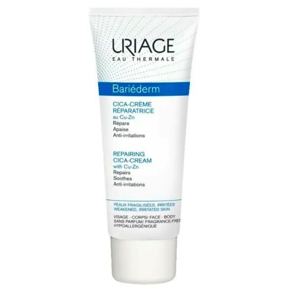 Uriage, Bariéderm Cica-Creme com Cu-Zn Reparador 100 ml – SweetCare