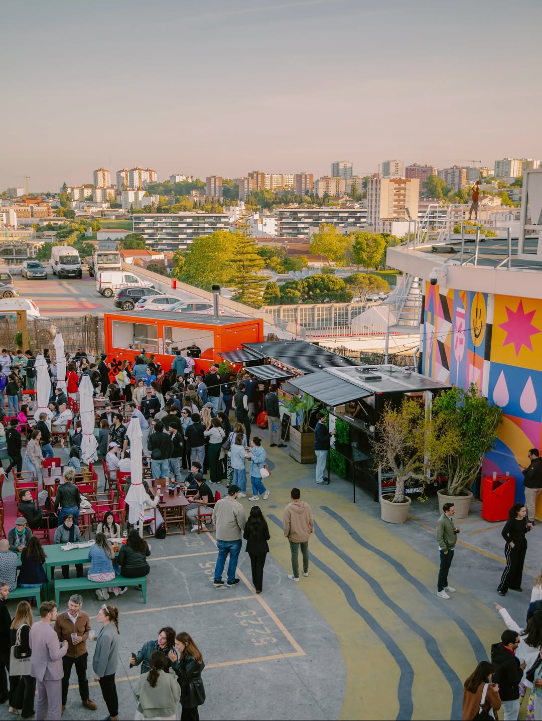 We At at IDB Rooftop by Mirari