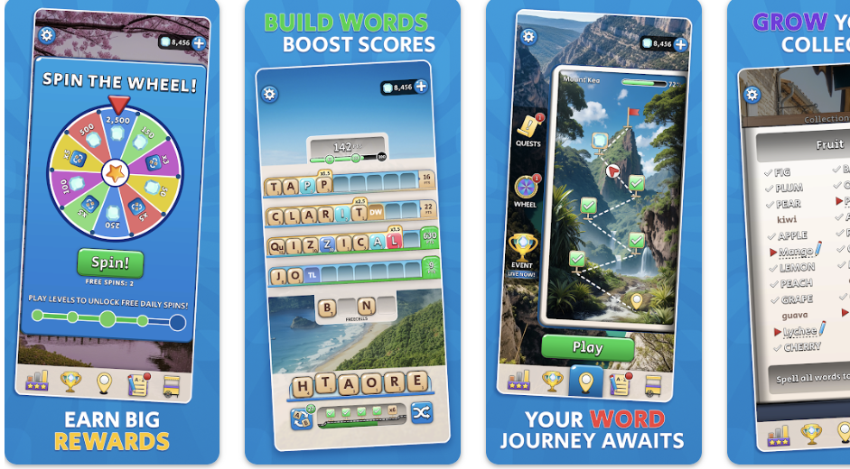 Spellix é um jogo de puzzles que brinca com as palavras