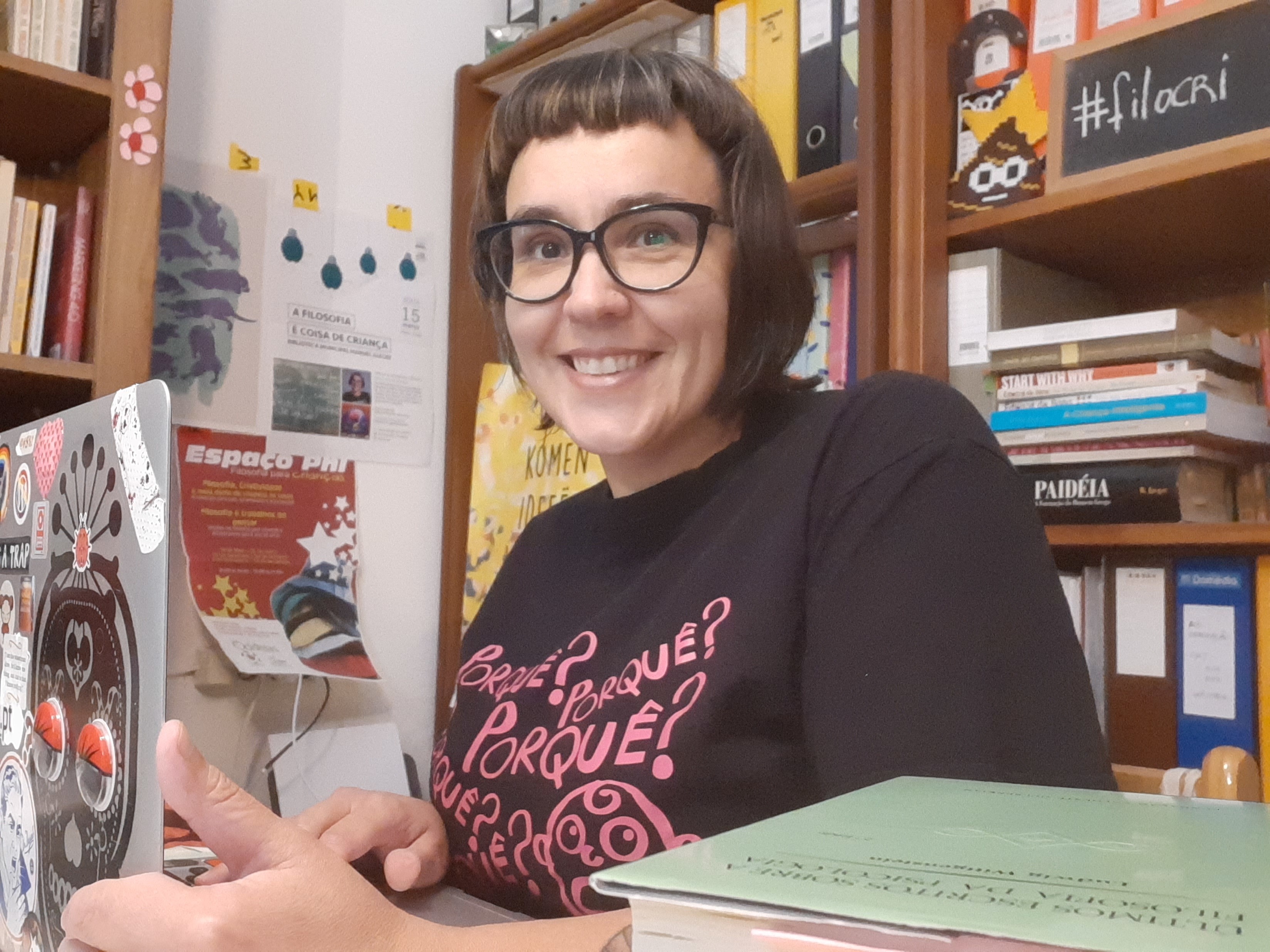 Em tempos de pandemia, Joana usa as redes sociais para pôr o País a filosofar