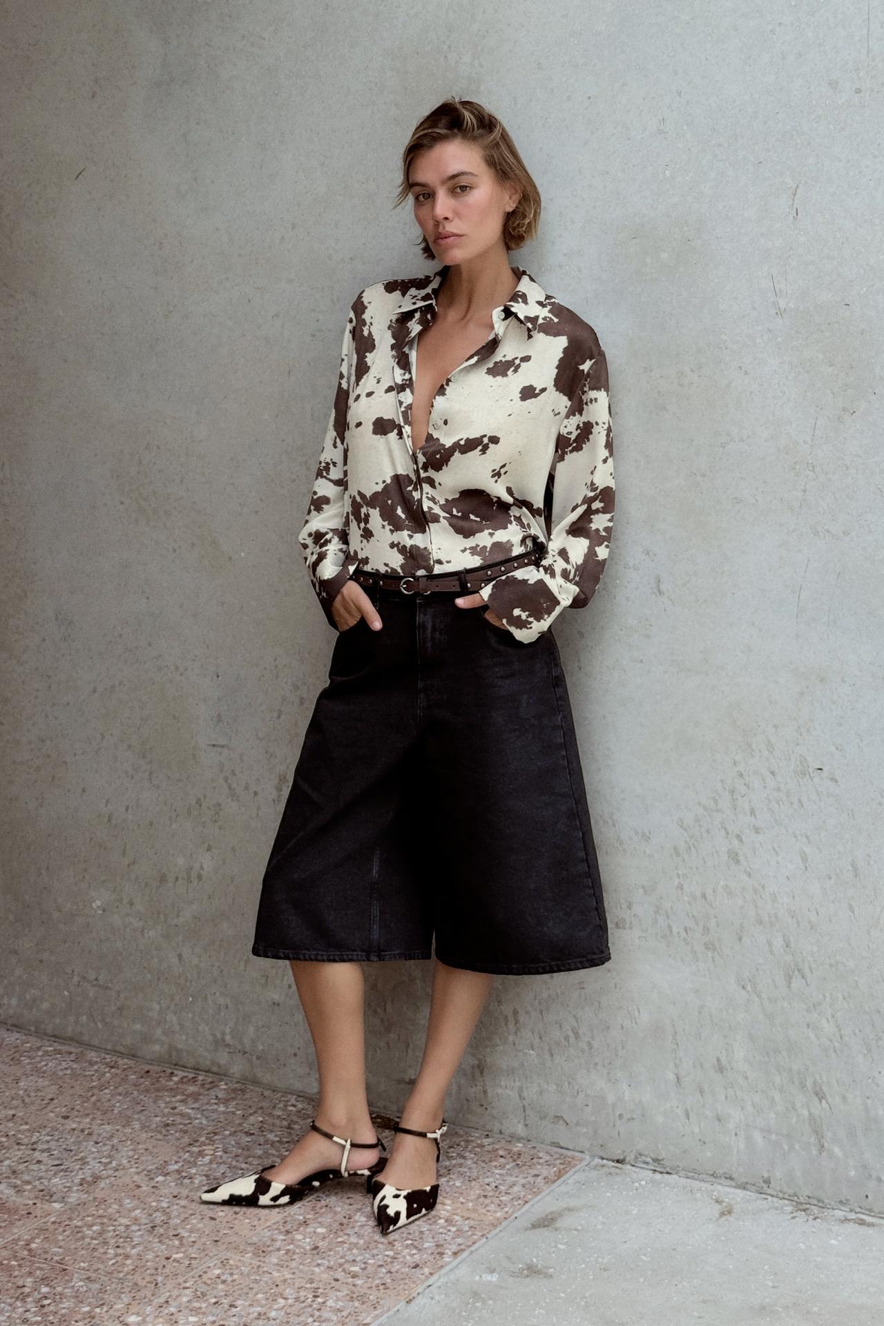 O cow print continua vivo e de boa saúde. Renda-se à tendência com estas 8 peças da Zara desde 17,99€