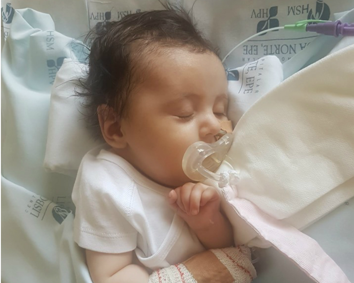 Já foi angariado mais de 1 milhão de euros para ajudar a bebé Matilde