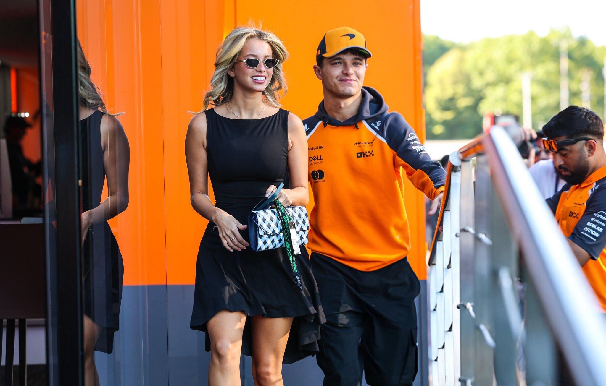 Margarida Corceiro partilha primeira foto com Lando Norris após título mundial de Fórmula 1. Espreite