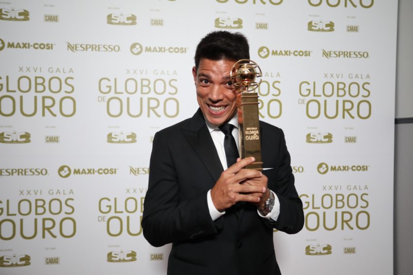 Vasco Palmeirim vence Globo de Ouro de Entretenimento. É o primeiro rosto fora da SIC a ganhar nesta categoria