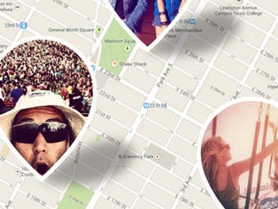 Uma espécie de Snapchat para a localização geográfica