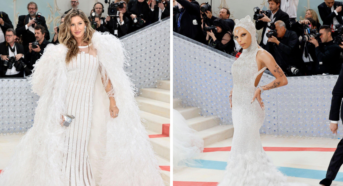 De Gisele a Doja Cat. Estes 22 looks da Met Gala foram deslumbrantes (e alguns fizeram-nos viajar no tempo)