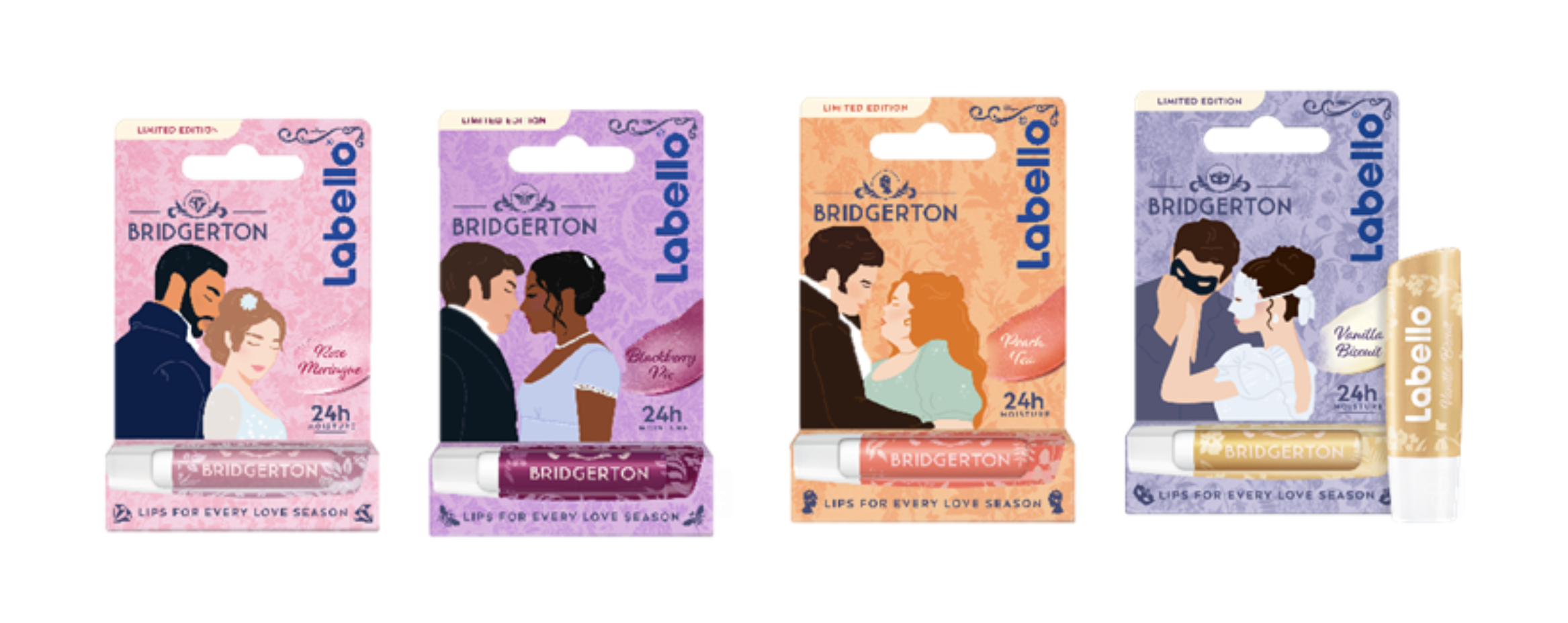 É fã de “Bridgerton”? Não vai querer perder esta edição limitada dos clássicos bálsamos da Labello
