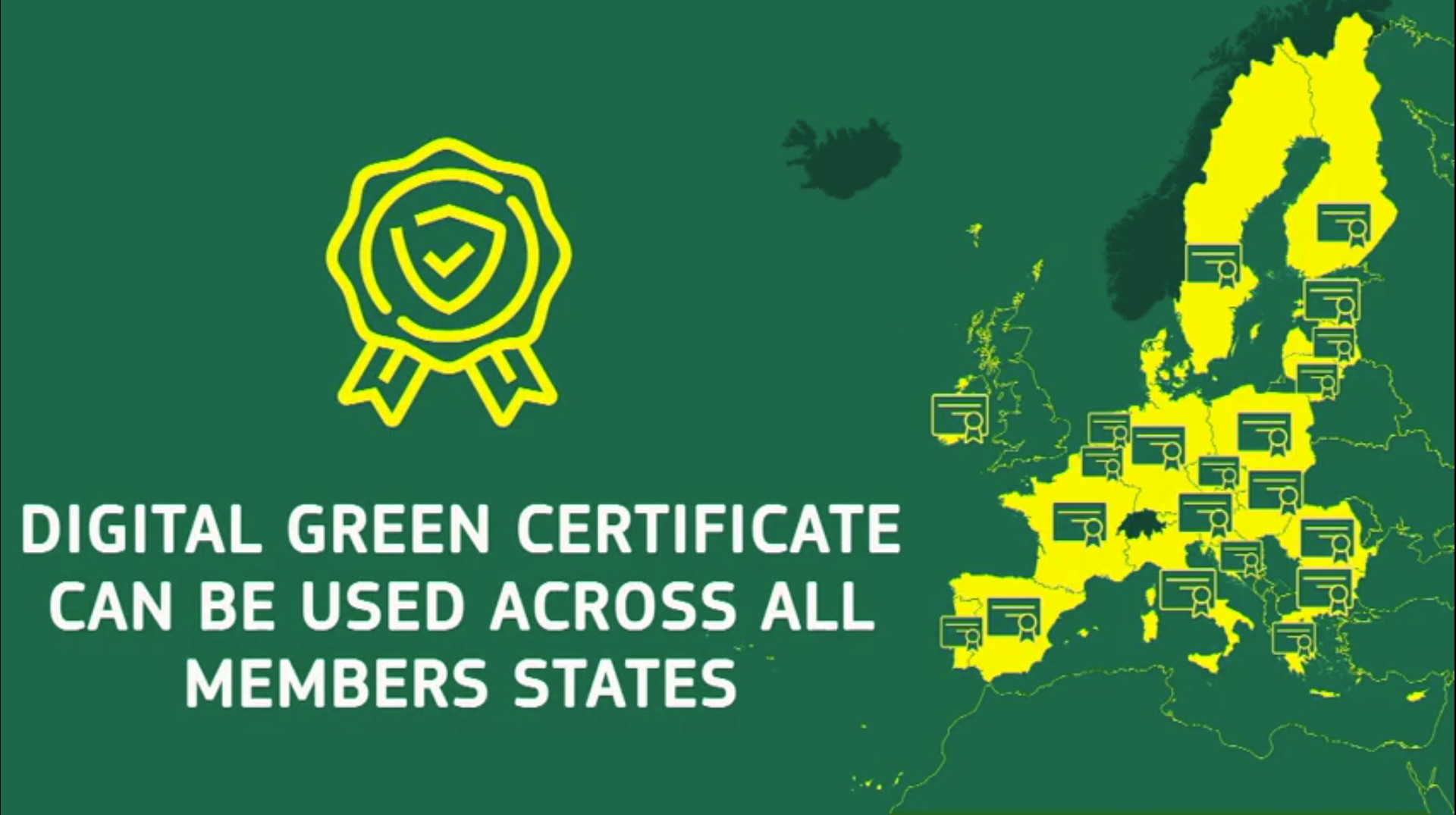 Passaporte Verde para viagens simplificadas já está a funcionar em 7 países