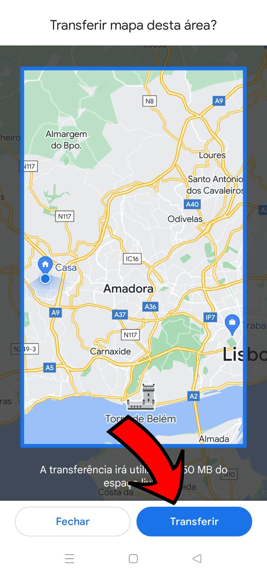 Passo a passo de como usar o Google Maps sem internet. #mapas