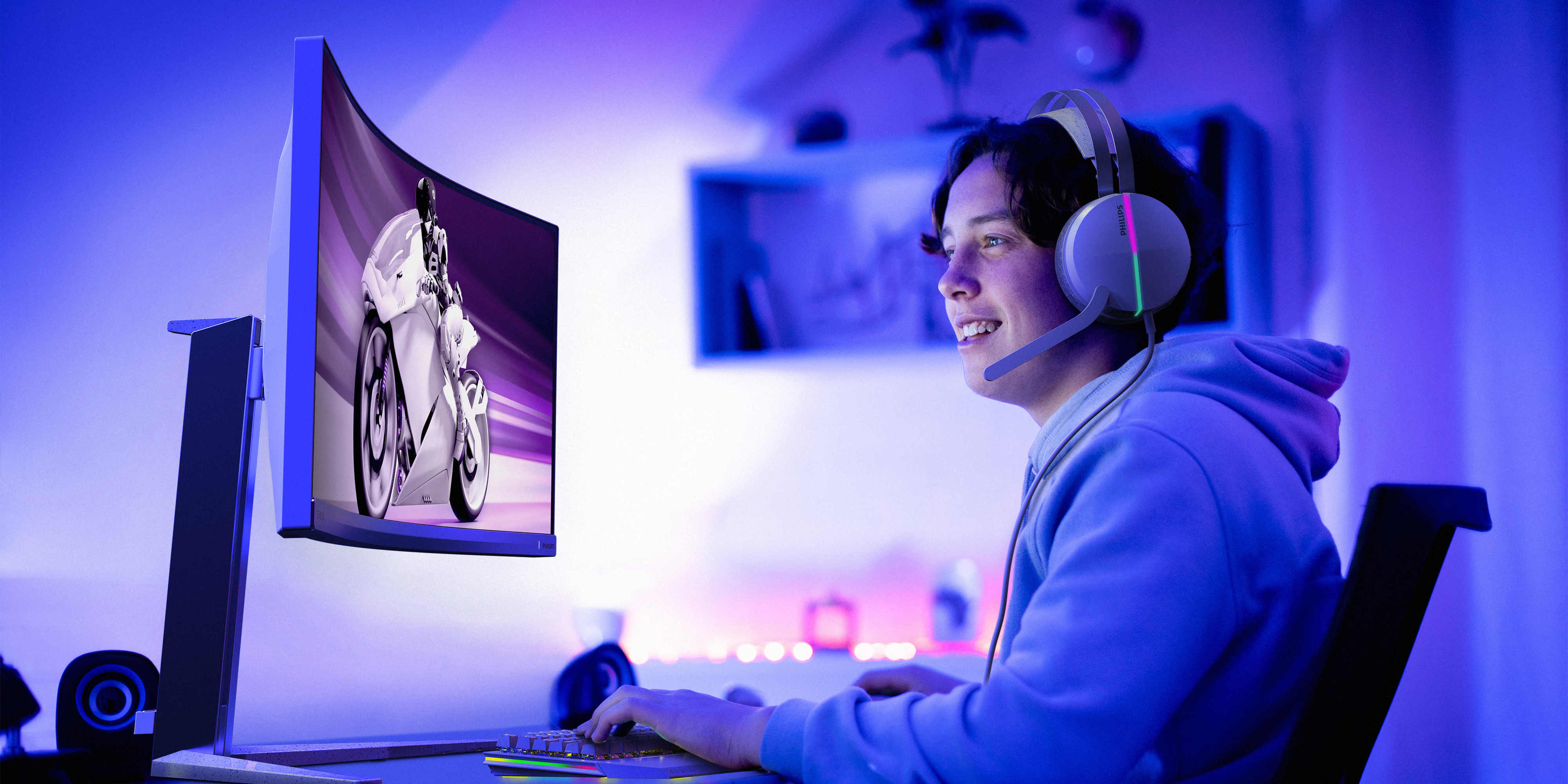 Philips anuncia novo ecossistema para produtos de gaming. Monitores chegam primeiro ao mercado