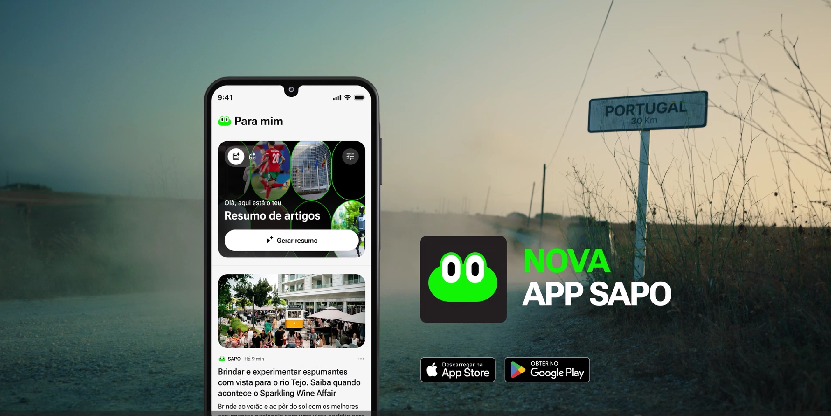 Novo SAPO tem aplicação com conteúdos assistidos por IA. Portal refresca design para facilitar navegação
