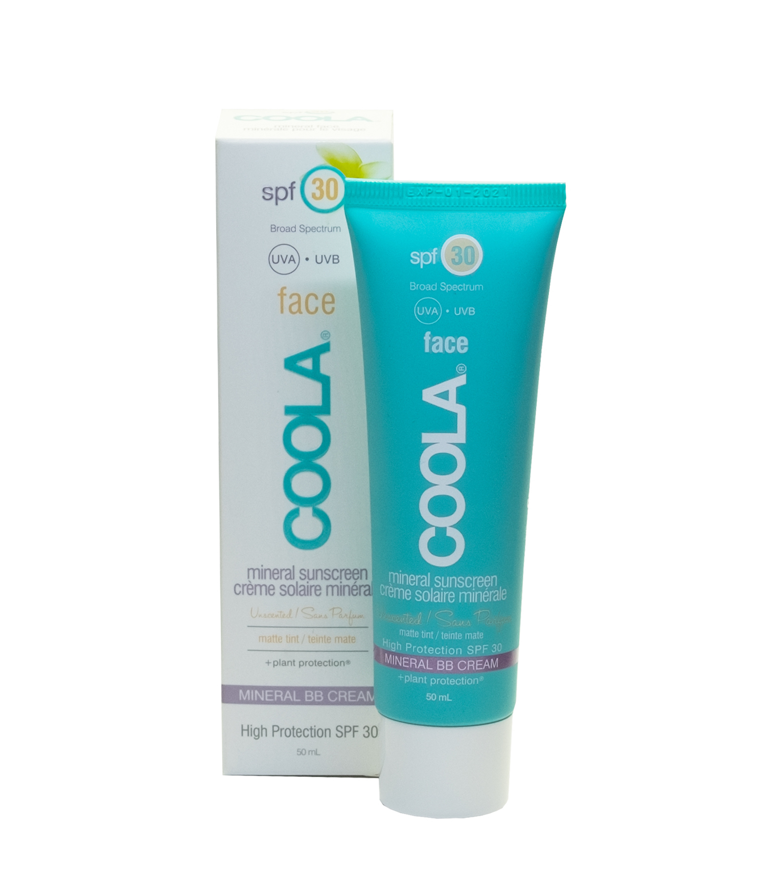 Coola Mineral Face SPF 30, com efeito Matte Tint