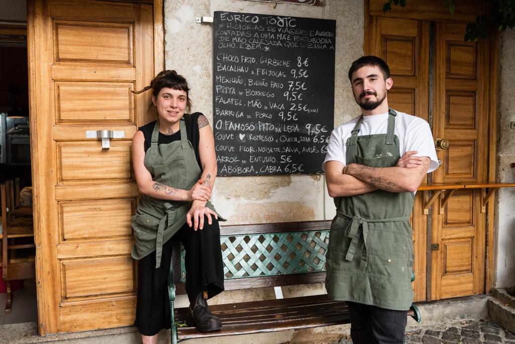 Um restaurante para comer em casa. A comida louca da Ana Leão e do Zé Paulo Rocha