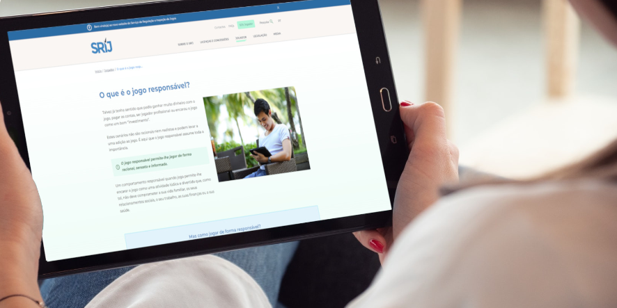 Turismo de Portugal lança novo website dedicado à promoção do Jogo Responsável