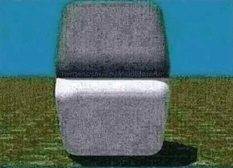 Ilusão ótica. Vê duas cores diferentes em cada bloco? Está errado — elas são iguais