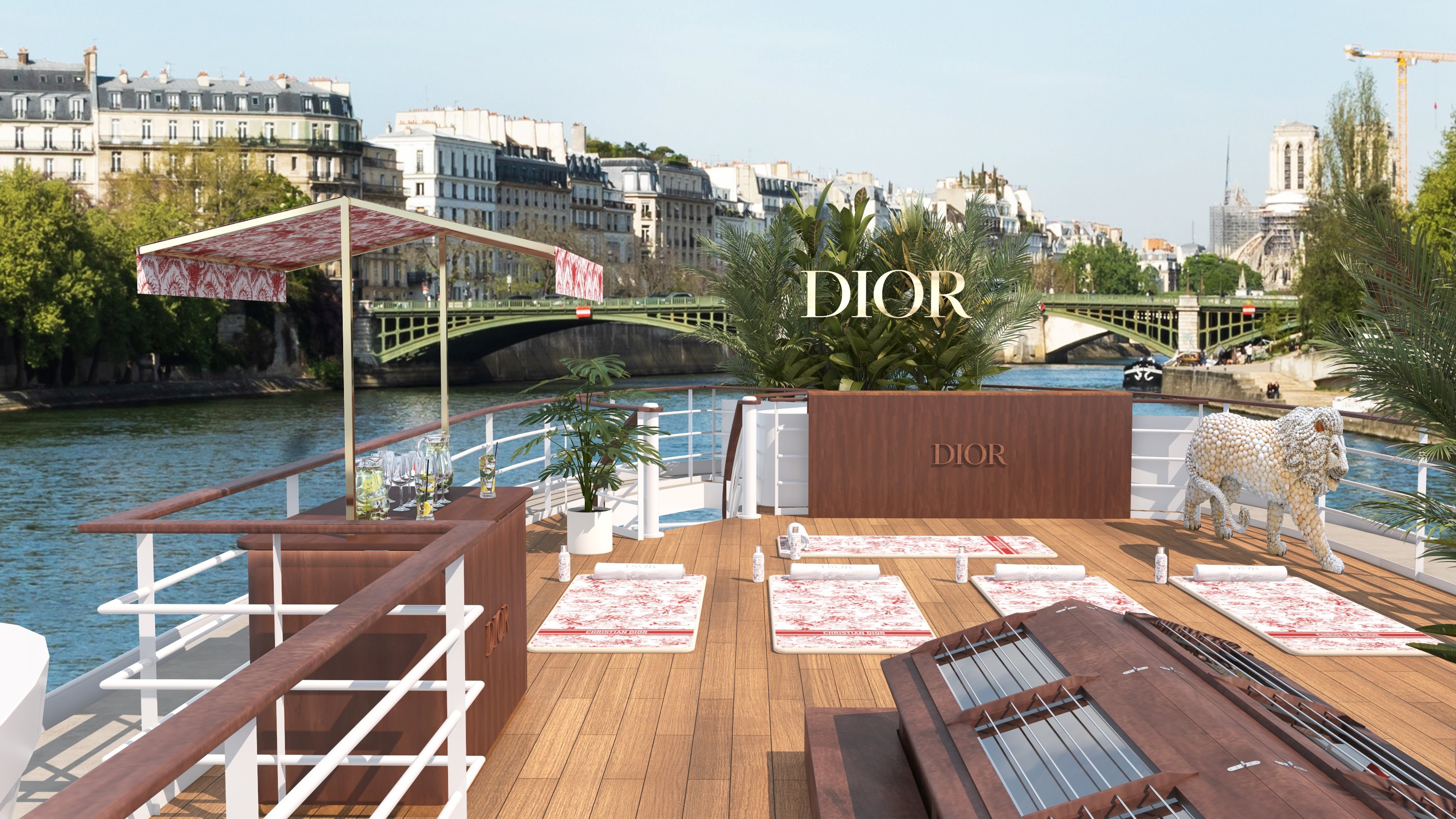 Dior Spa Cruise. Os tratamentos luxuosos da casa francesa vão atracar no Sena (com preços até aos 1800€)