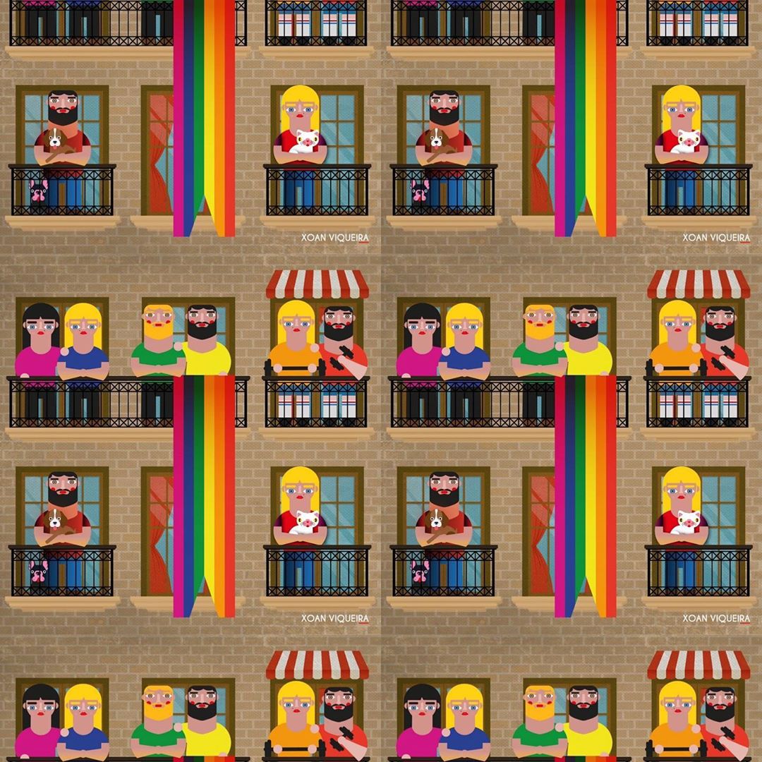 Xoan Viqueira. O designer que homenageia os heróis da pandemia — e as imagens já são virais