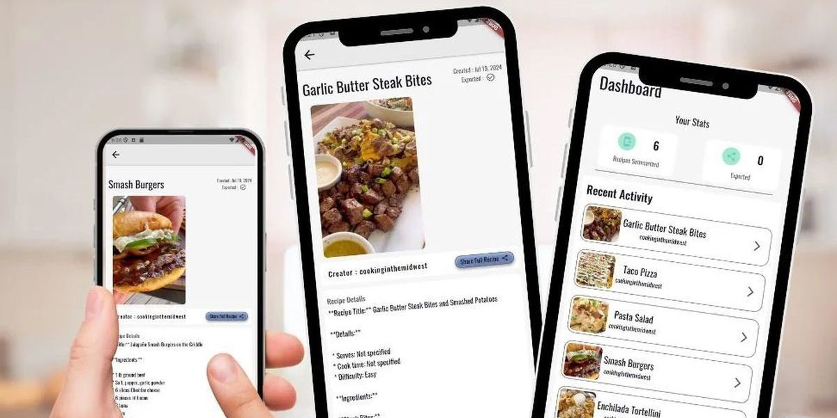 Diga adeus ao caos das receitas guardadas no Instagram com a app Recipe Reel