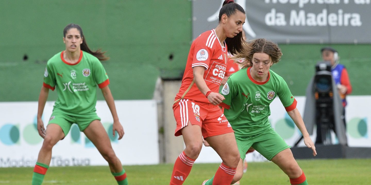 Benfica vence Marítimo e reforça liderança da Liga feminina