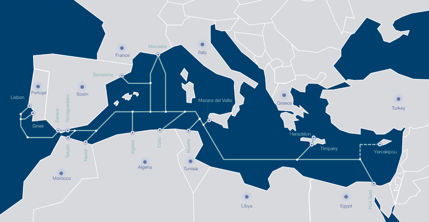 Medusa: o mais longo cabo submarino do mediterrâneo está mais perto de chegar a Carcavelos