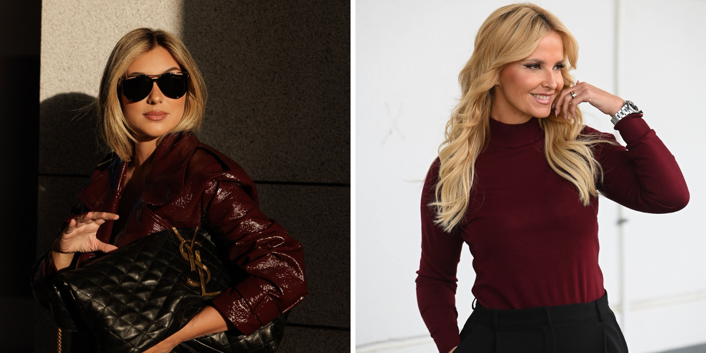 Faça como Cristina Ferreira ou Mariana Machado e renda-se ao bordô com estas 18 peças desde 15,99€