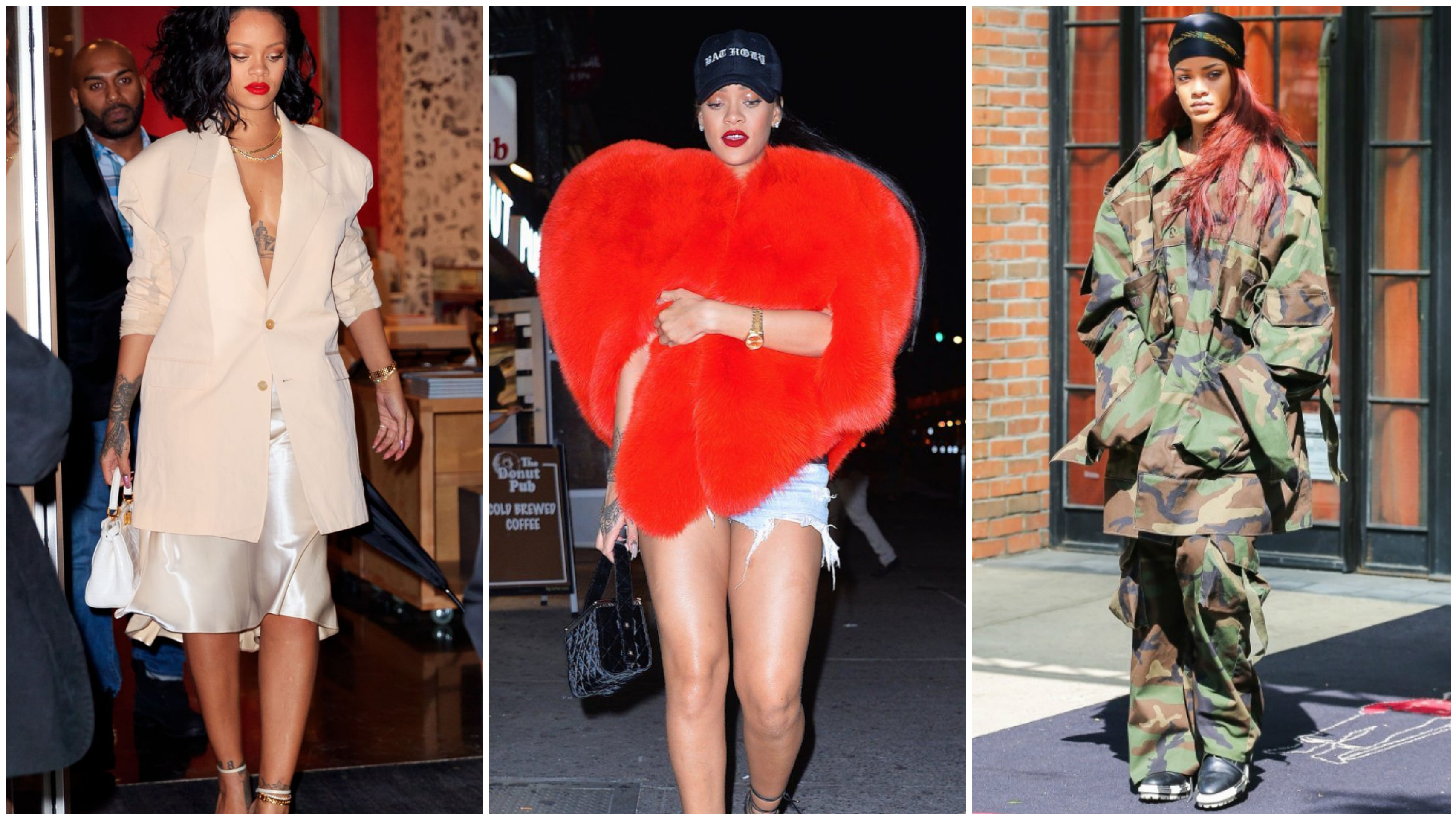 Os 51 looks mais inesquecíveis de Rihanna