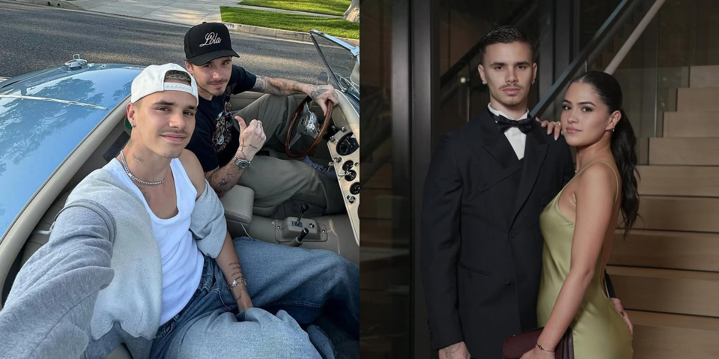 Romeo Beckham fica sem relação e sem o irmão mais velho após ignorar alerta sobre a namorada