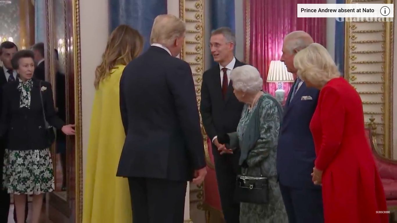 Princesa Ana não cumprimentou Donald Trump — e foi repreendida pela rainha