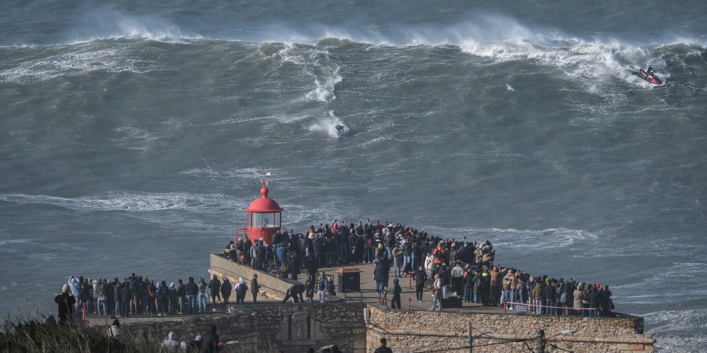 Nazaré recebe na terça-feira prova de ondas gigantes da Liga Mundial de Surf