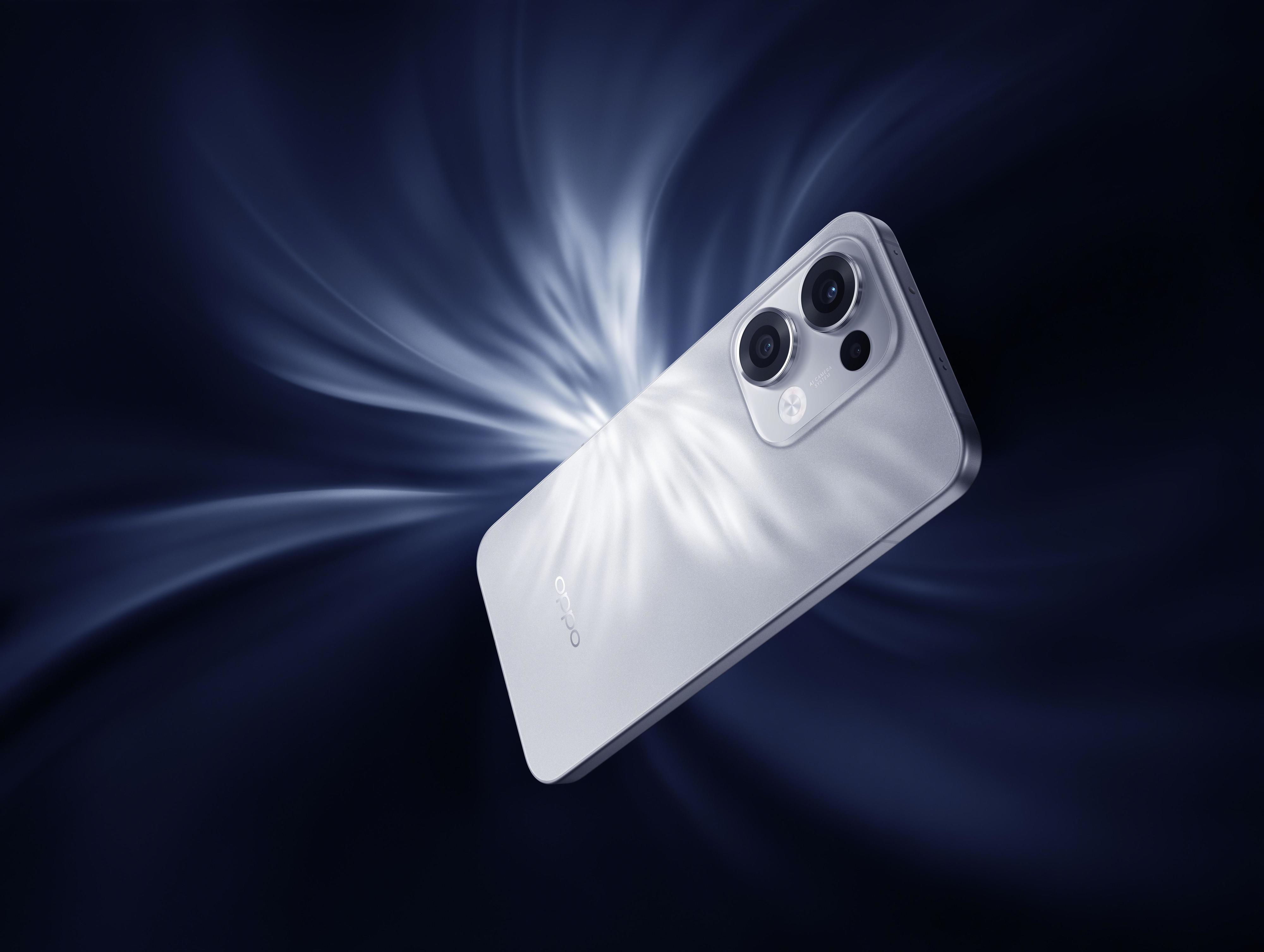 Oppo Reno13 tem um design inspirado no bater de asas das borboletas