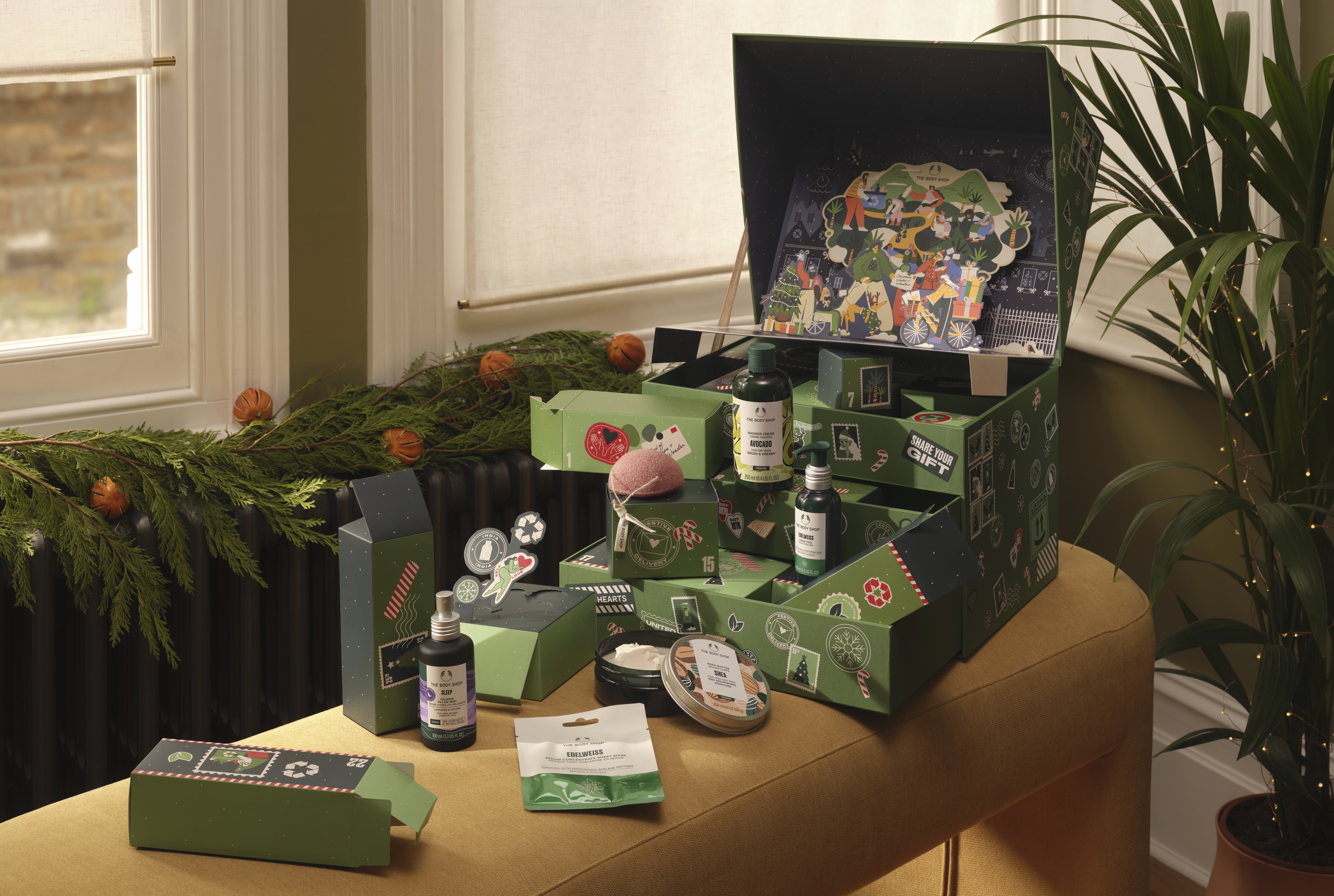 The Body Shop, Calendário do Advento Ultimate Box of Wishes &Wonders