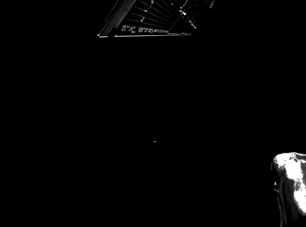 Sequência de imagens do percurso da BepiColombo entre 13 de abril e 5 de maio Sequência de imagens do percurso da BepiColombo entre 13 de abril e 5 de maio