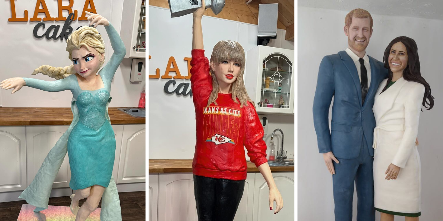 Genial ou super assustador? Esta pasteleira faz bolos de celebridades em tamanho real (e não só)