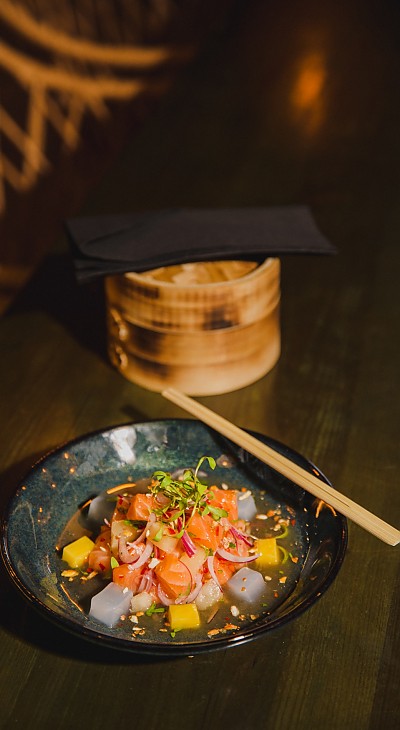 O Matchamama junta o melhor da comida asiática e da peruana (e tem um jardim secreto)