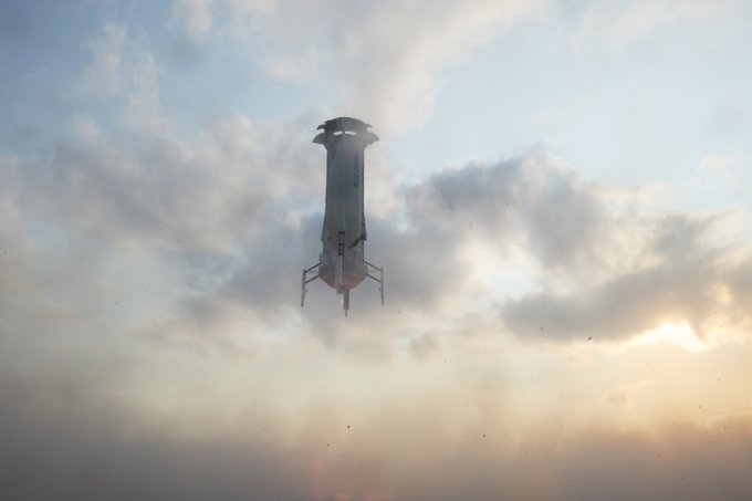 Foguetão que levou Jeff Bezos ao espaço volta hoje a voar