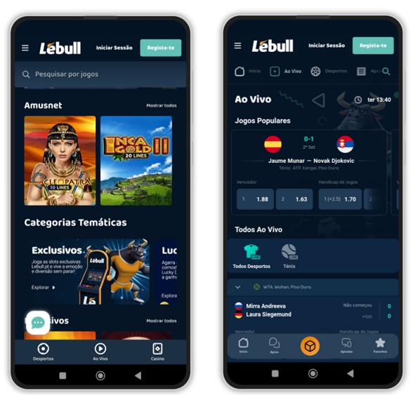 Lebull levantamentos imediatos