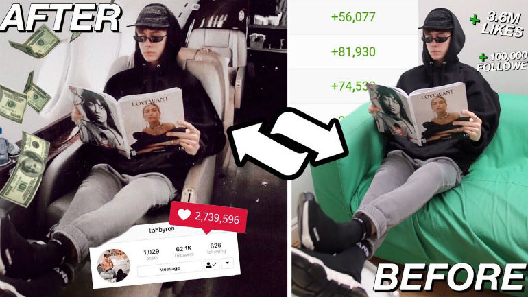 Youtuber finge ser um influenciador rico e os seguidores acreditam