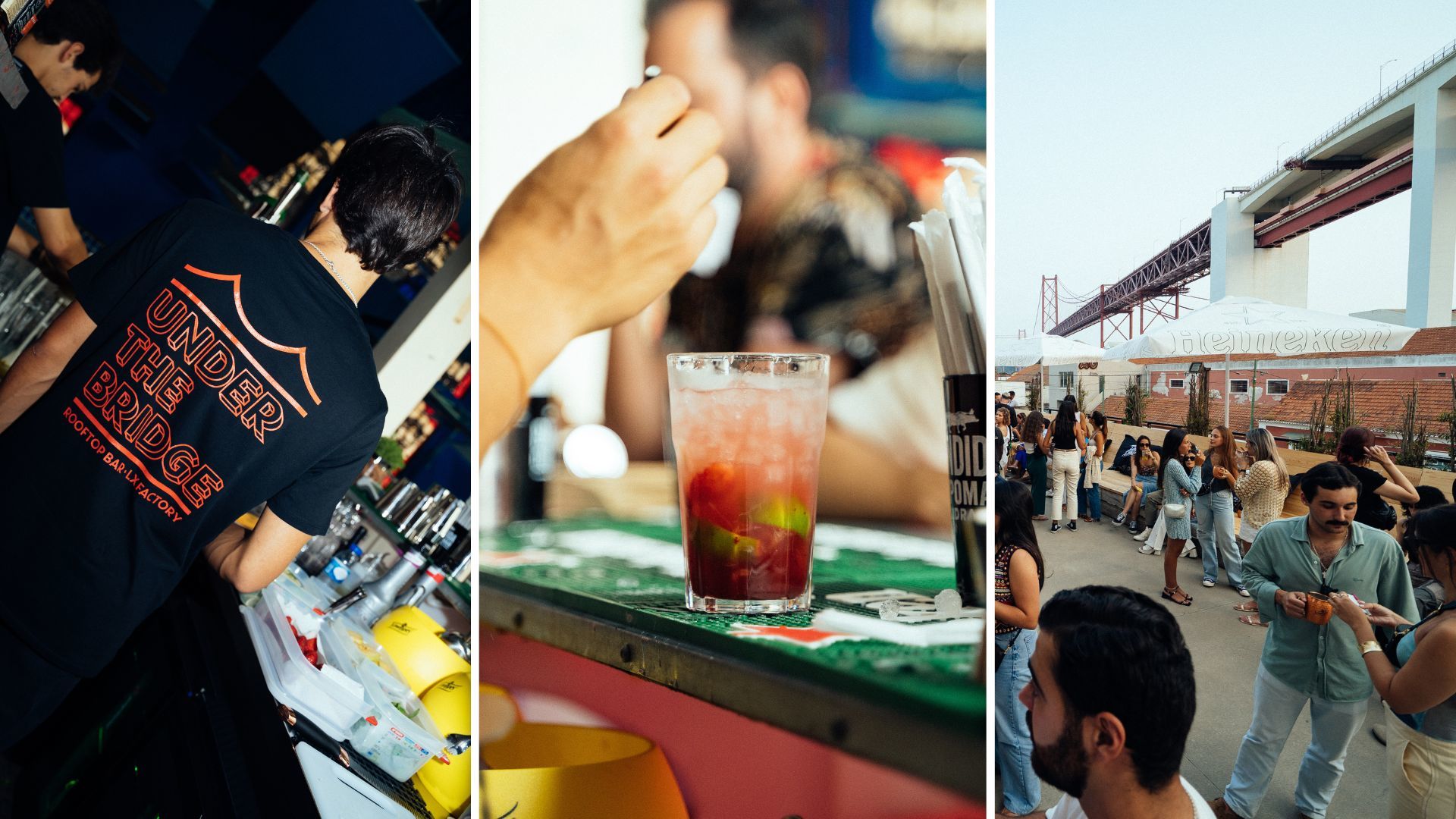 Under The Bridge. Este bar rooftop no Lx Factory vai ter concertos e festas de entrada gratuita