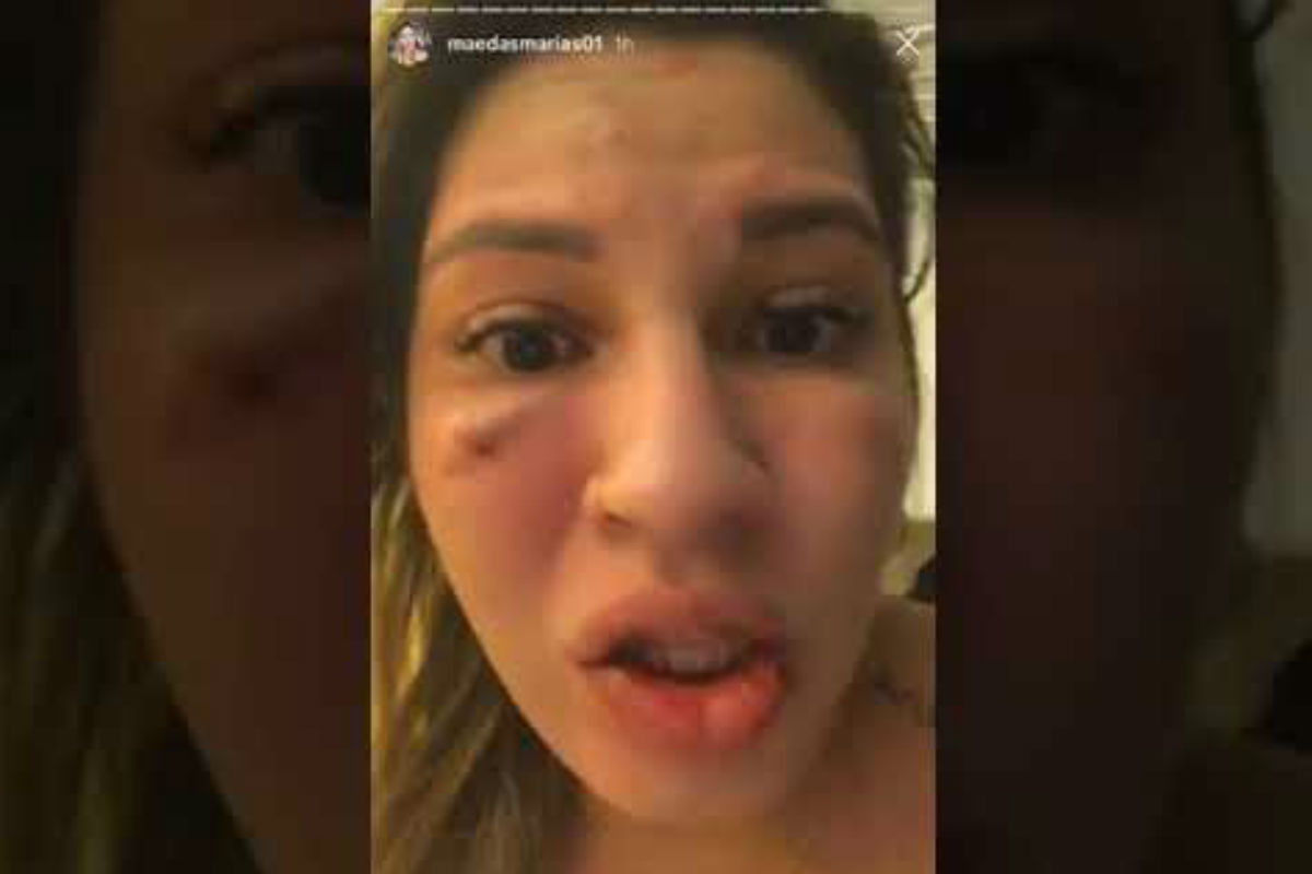 “Olha o que ele fez comigo, eu quero justiça”. Jogador do São Paulo agride mulher, que publica vídeo e torna-se viral nas redes sociais