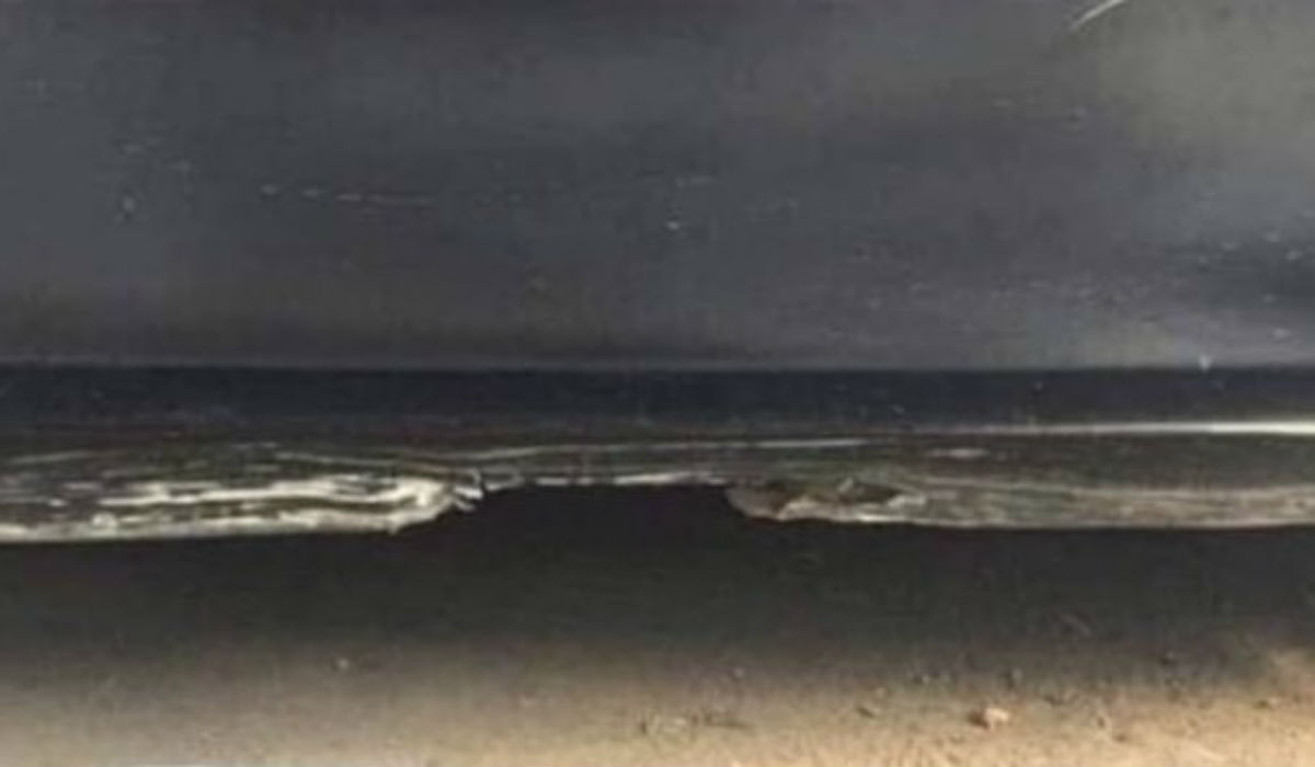 O que é que vê nesta imagem? Um carro ou uma praia?