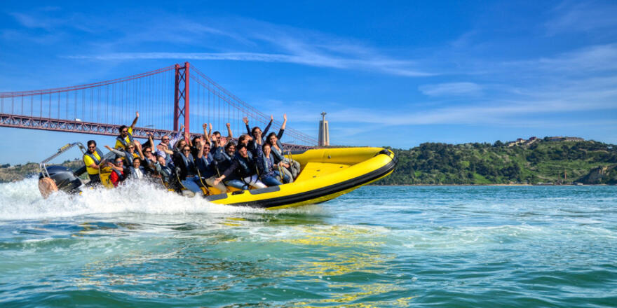 HippoSpeed. Um passeio de lancha no Tejo a 74km/h