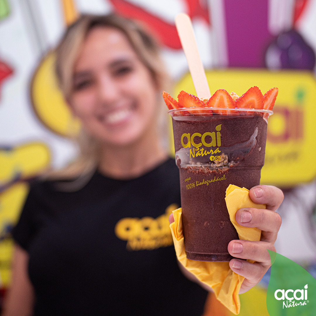 Há numa nova loja de açaí, perfeita para aquela pausa doce durante as compras de Natal