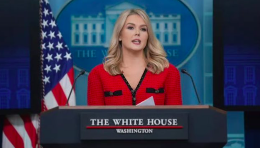 Porta-voz da Casa Branca acusada de usar vestido made in China durante guerra das tarifas