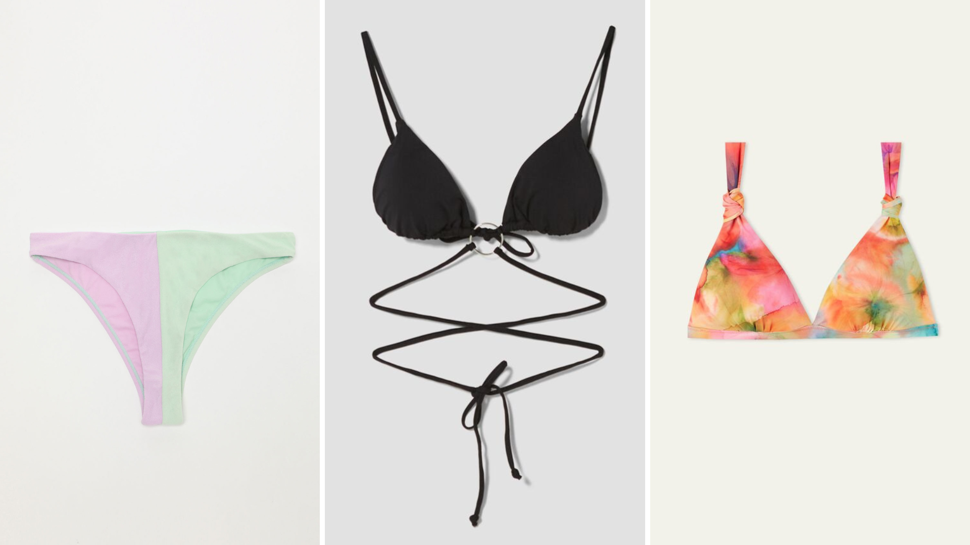 Ainda há saldos (e muitas pechinchas). 15 biquínis para levar na mala de viagem até 10€