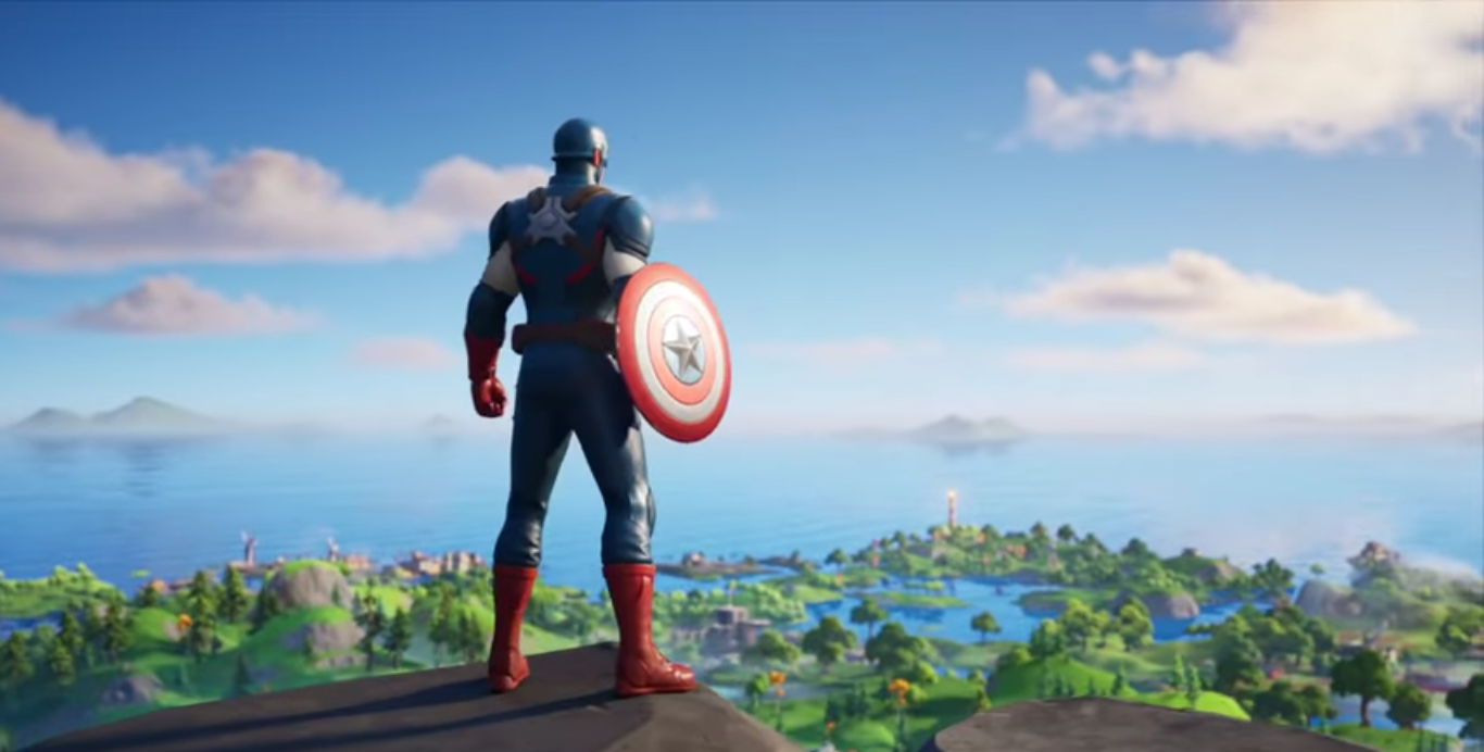 Capitão América chega em estilo às aventuras aquáticas da nova temporada de Fortnite