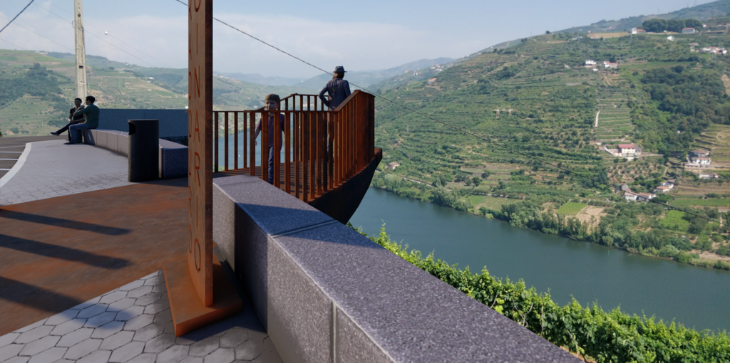 Vai nascer um miradouro incrível com vista para o rio Douro (e tem forma de barco)